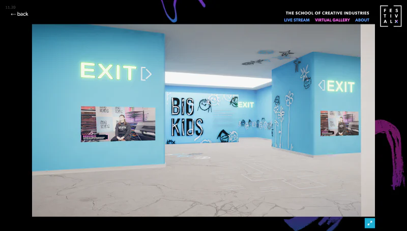 Festival X Big Kids Exit/Entrance 2020