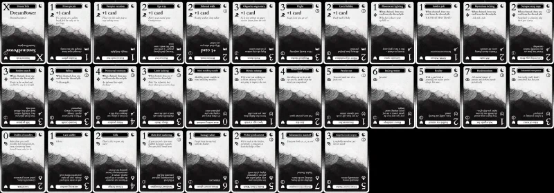 The basic standard cards