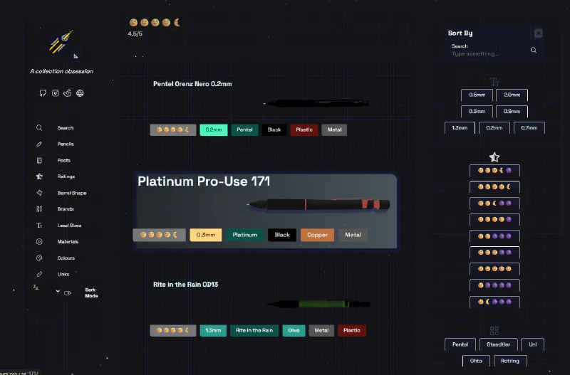 Mechanicalpencil.art