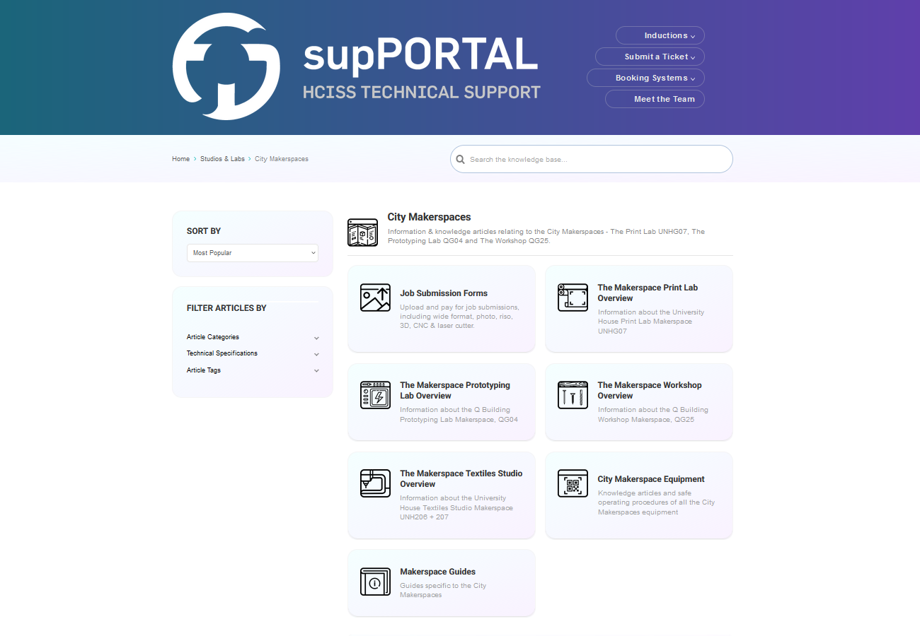 The supPORTAL thumbnail