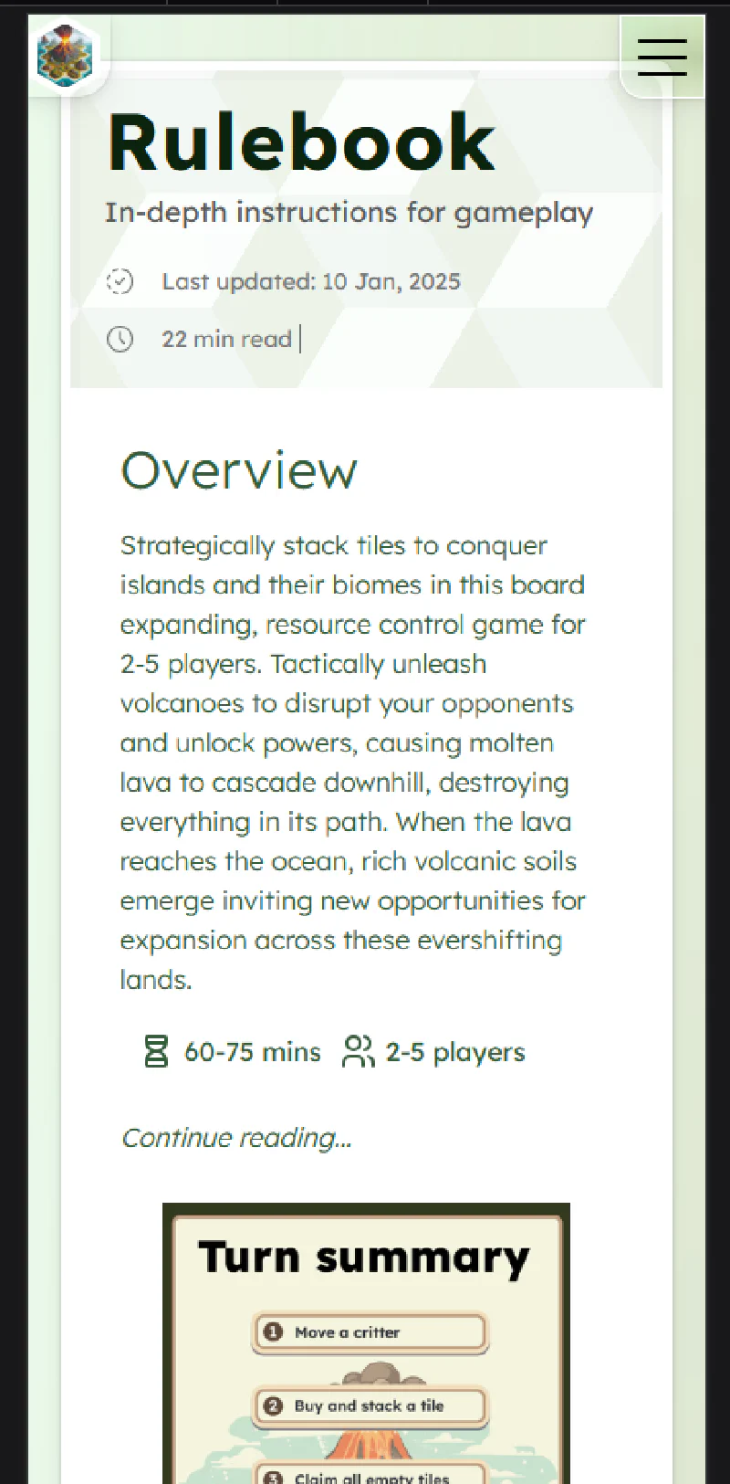 Volcanique Rocks Mobile