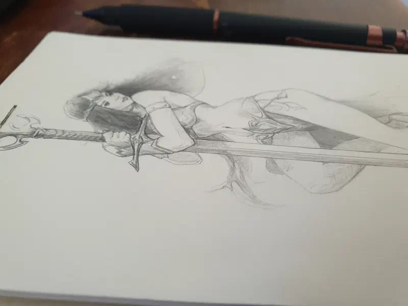 Frazetta tribute